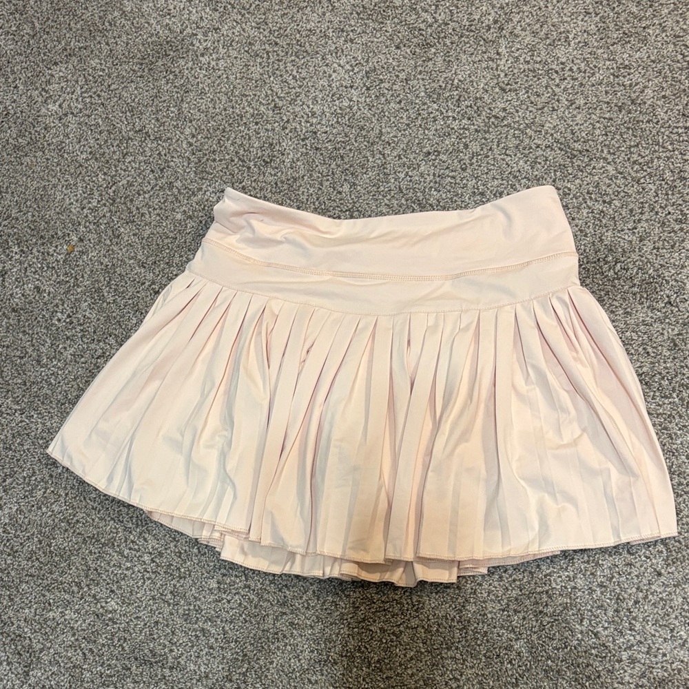 Gold Hinge Peach Womens Athletic Skirt